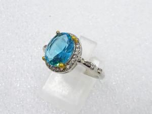 色石　指輪(16号)